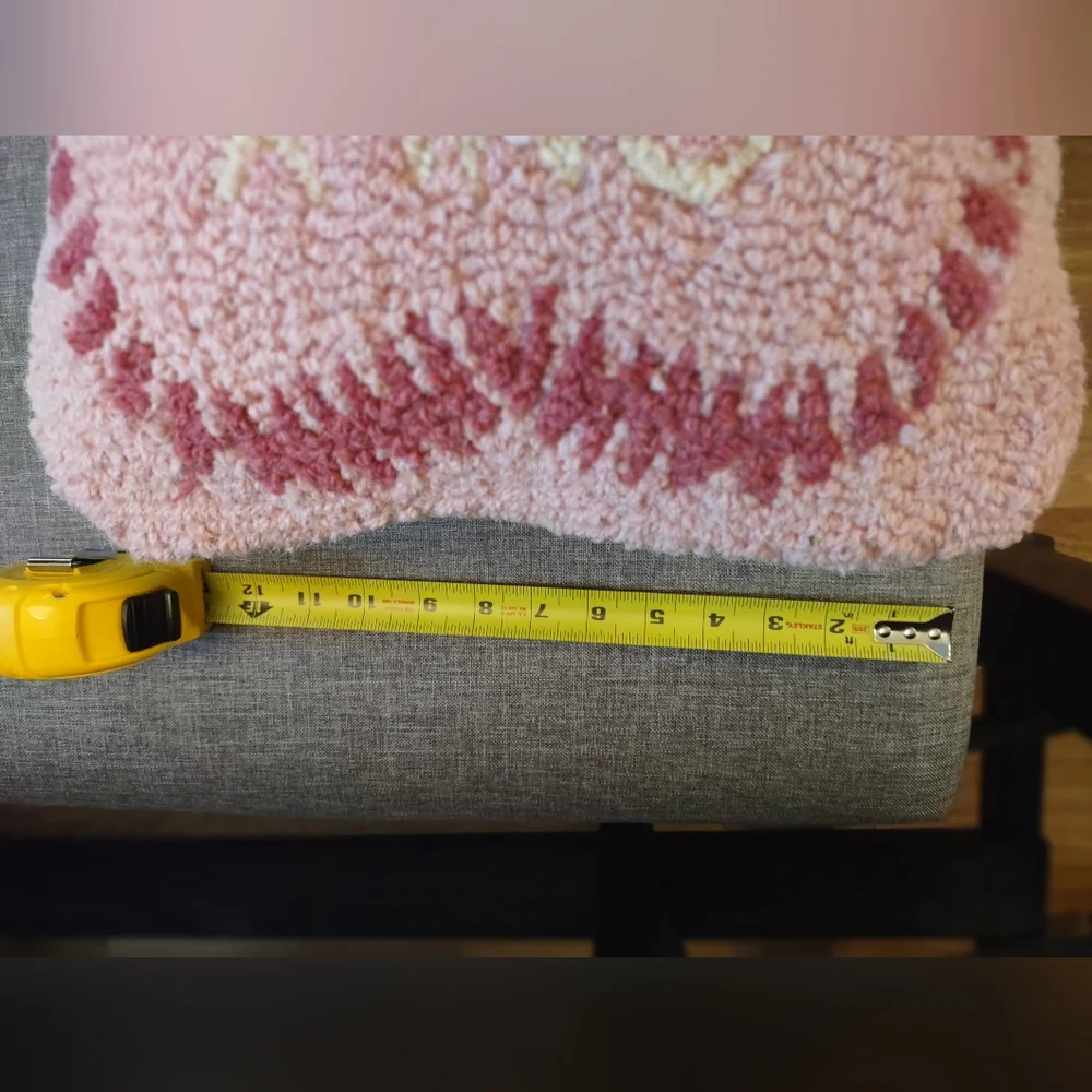 NWT Sundance Handmade Wool Valentine's Only You Pillow